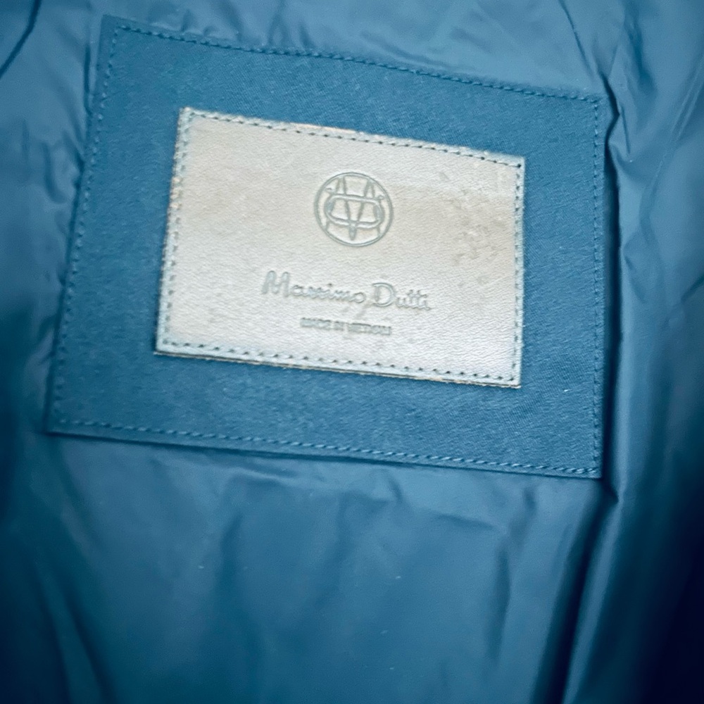 Massimo Dutti Men Contrast technical jacket with … - image 4